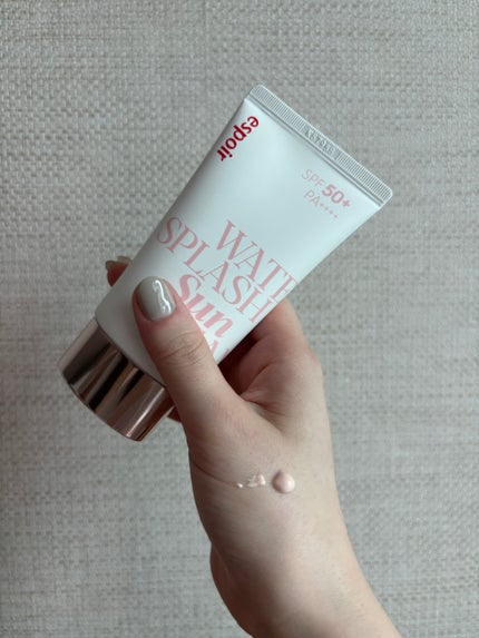 ウォータースプラッシュサンクリーム セラミド/espoir/日焼け止めクリームを使ったクチコミ(3枚目)