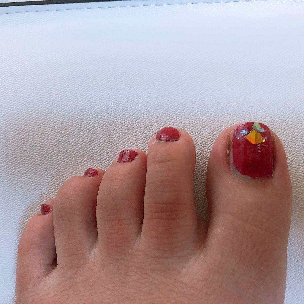 サンリオネイル/DAISO/マニキュアを使ったクチコミ（2枚目）