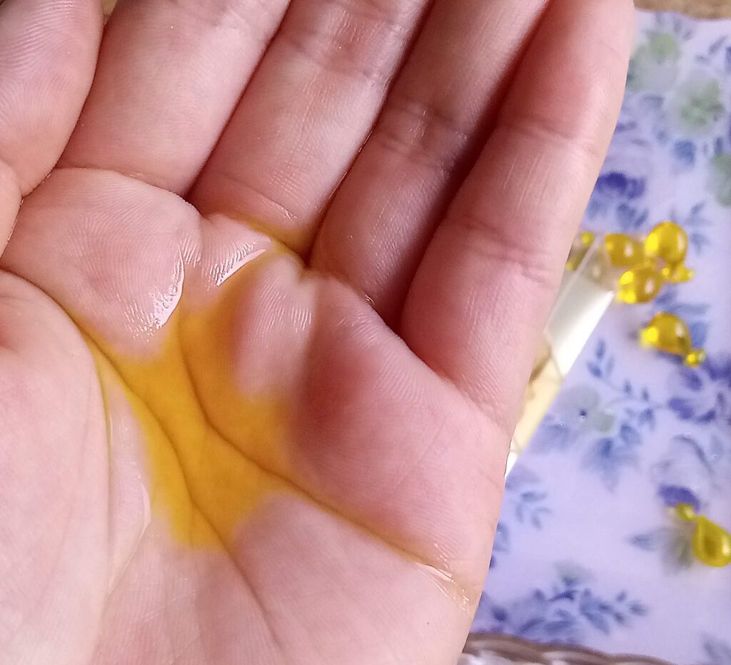 ボディ&ヘア オイルカプセル 3.5/&honey/ヘアオイルを使ったクチコミ(4枚目)