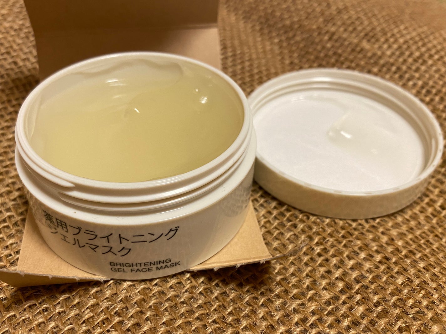 薬用ブライトニングジェルマスク/無印良品/美容液を使ったクチコミ(2枚目)