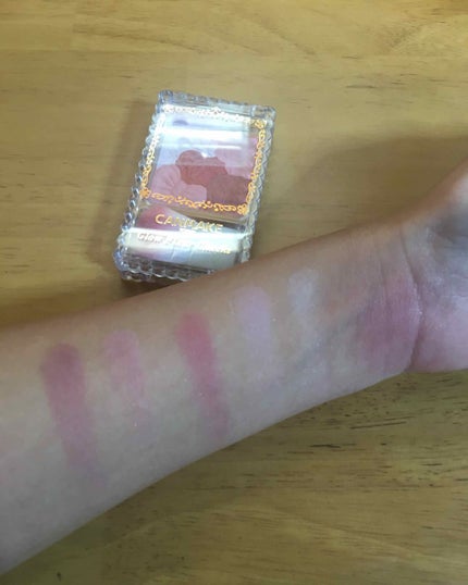 グロウフルールチークス/キャンメイク/パウダーチークを使ったクチコミ(3枚目)