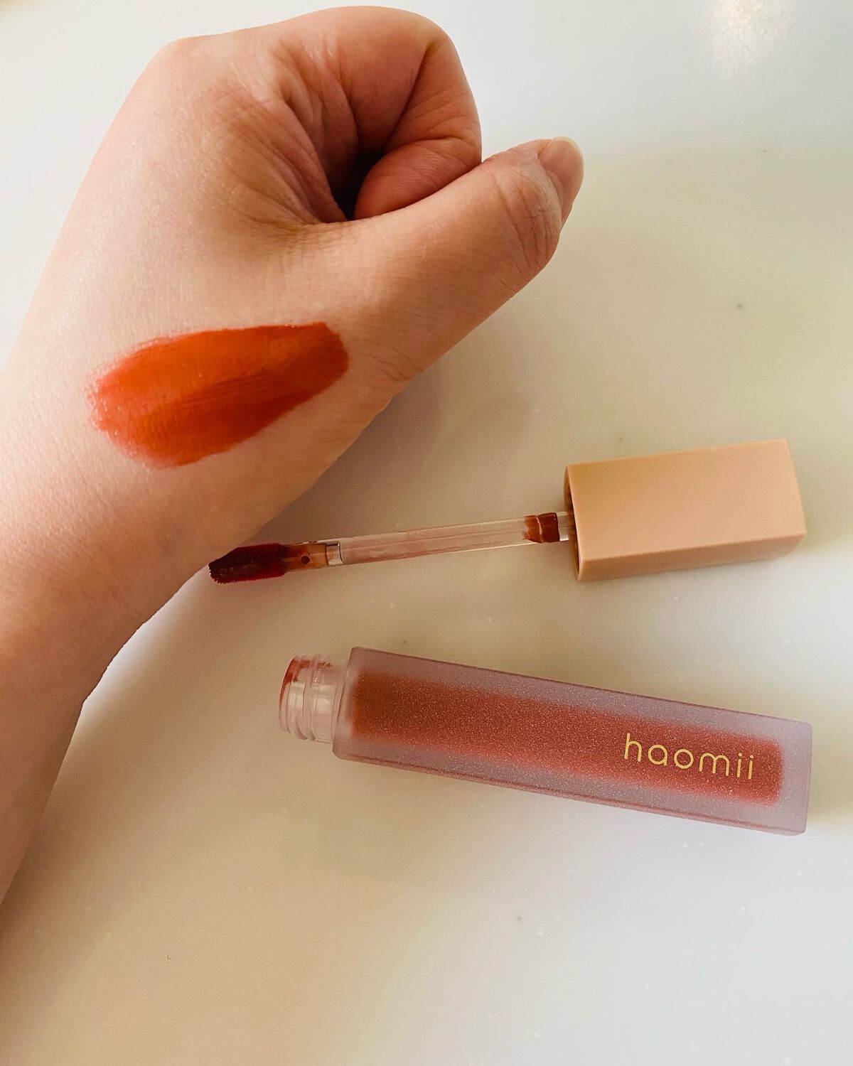 Melty flower lip tint/haomii/口紅を使ったクチコミ（2枚目）