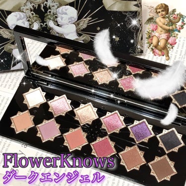 リトルエンジェル12色アイシャドウパレット ダークエンジェル/FlowerKnows/アイシャドウパレットを使ったクチコミ（1枚目）