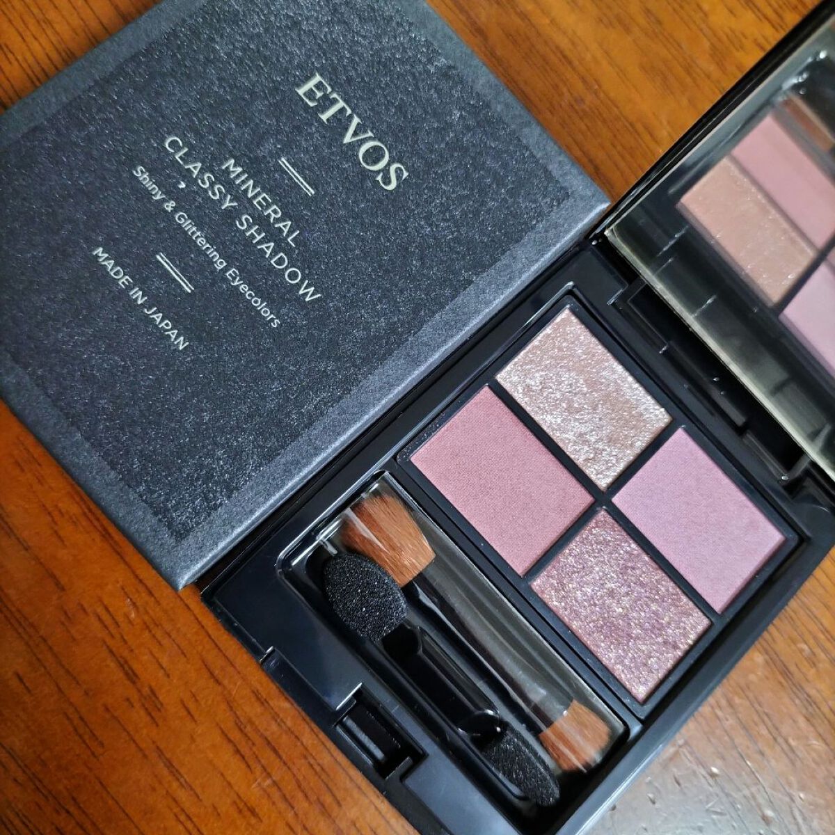 ミネラルクラッシィシャドー/エトヴォス/アイシャドウパレットを使ったクチコミ（1枚目）