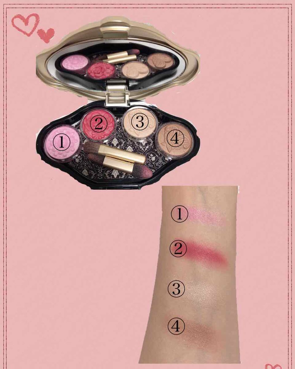 メイクアップ パレット/ANNA SUI/その他化粧小物を使ったクチコミ（3枚目）