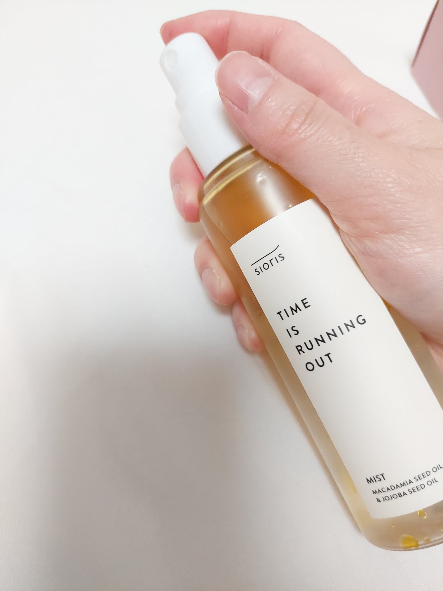 タイム イズ ランニング アウト ミスト/SIORIS/ミスト状化粧水を使ったクチコミ(2枚目)