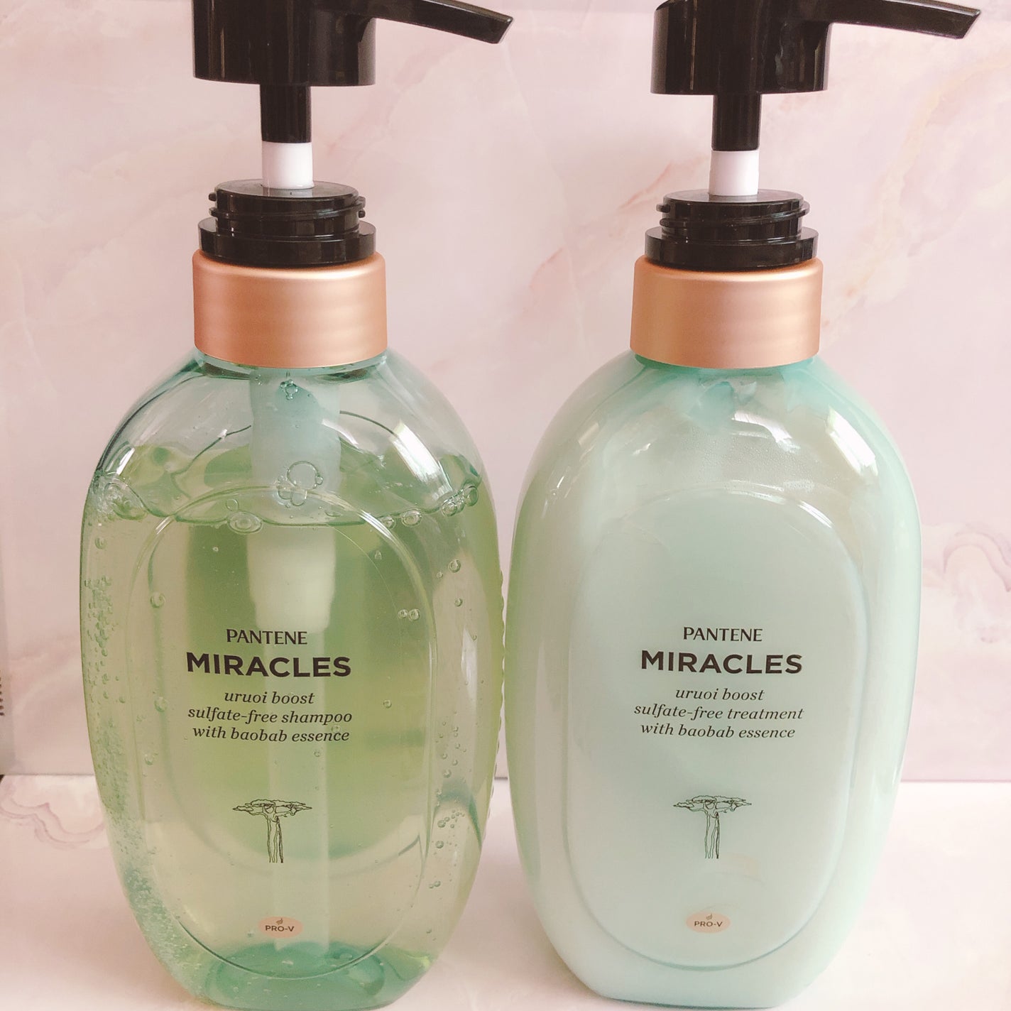 ミラクルズ うるおいブースト シャンプー/トリートメント/パンテーン/市販シャンプーを使ったクチコミ(1枚目)