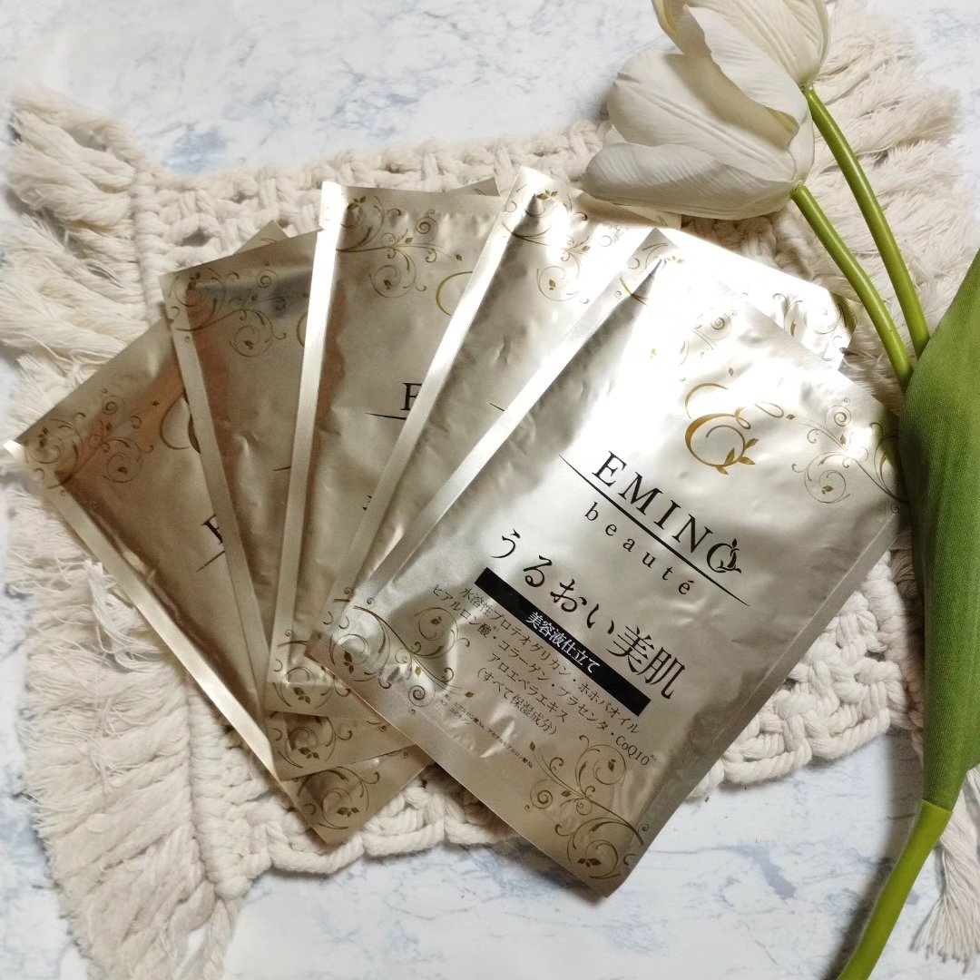 モイスチャーリッチフェイスマスク/エミーノボーテ/シートマスク・パックを使ったクチコミ（1枚目）