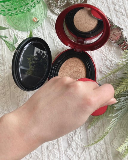 マスク フィット レッド クッション/TIRTIR(ティルティル)/クッションファンデーションを使ったクチコミ(4枚目)