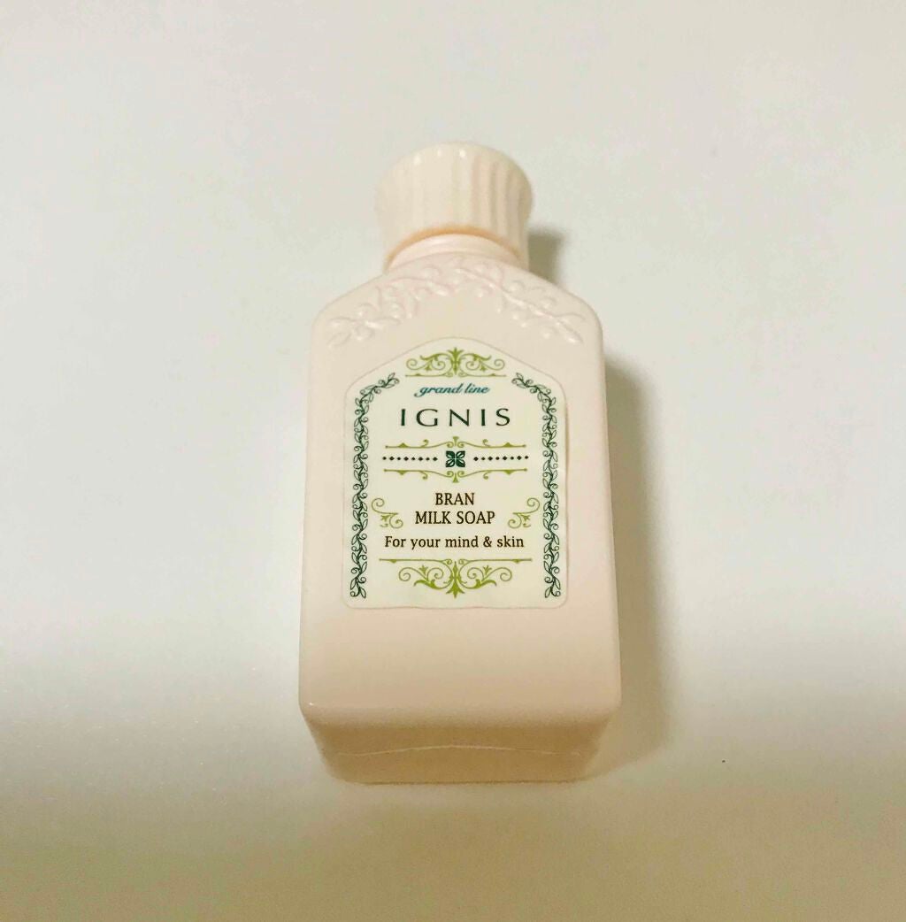 ブラン ミルク ソープ/IGNIS/洗顔フォームを使ったクチコミ(1枚目)