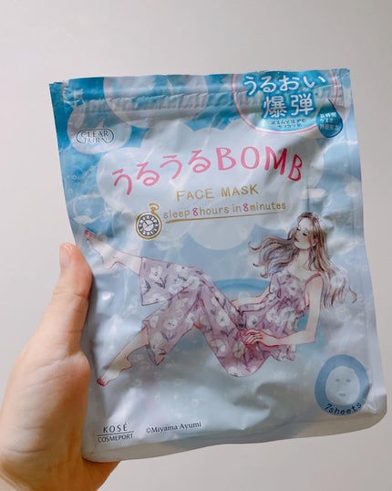 うるうるBOMBマスク/クリアターン/シートマスク・パックを使ったクチコミ(1枚目)