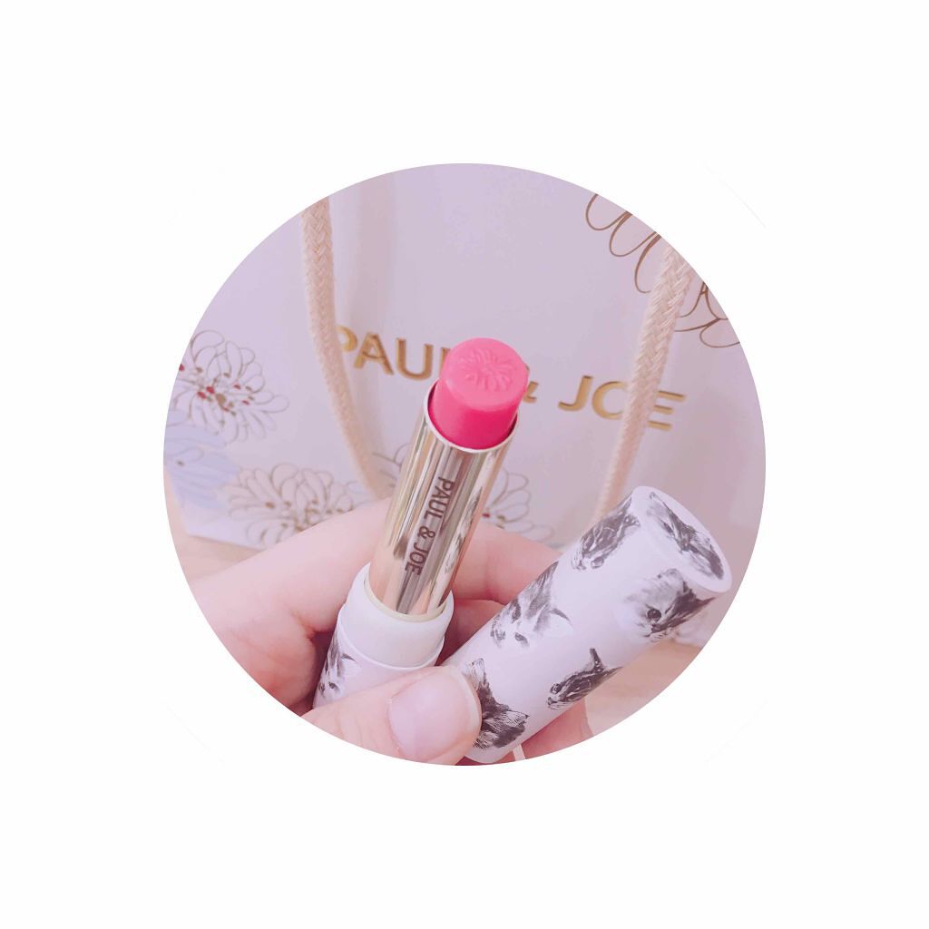 リップスティック N 101 ボンボンスリーズ/PAUL & JOE BEAUTE/口紅を使ったクチコミ（1枚目）