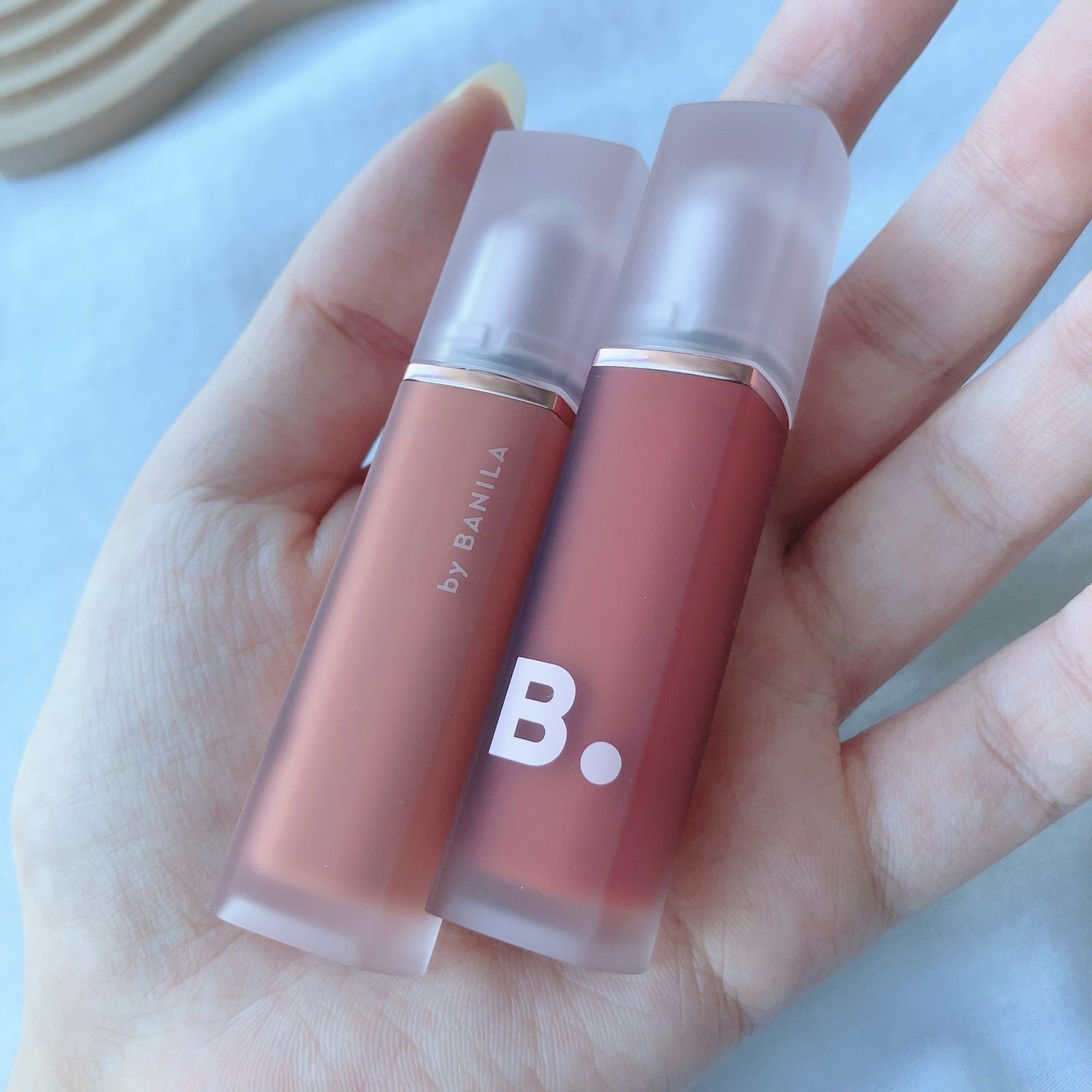 シアーベルベットベールティント /BANILA CO/リップティントを使ったクチコミ(2枚目)