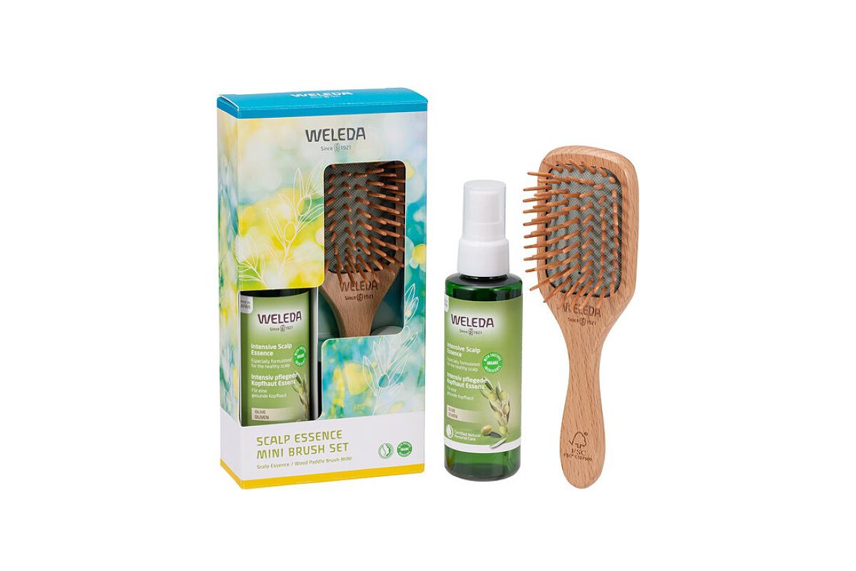 スカルプエッセンスミニブラシセット WELEDA