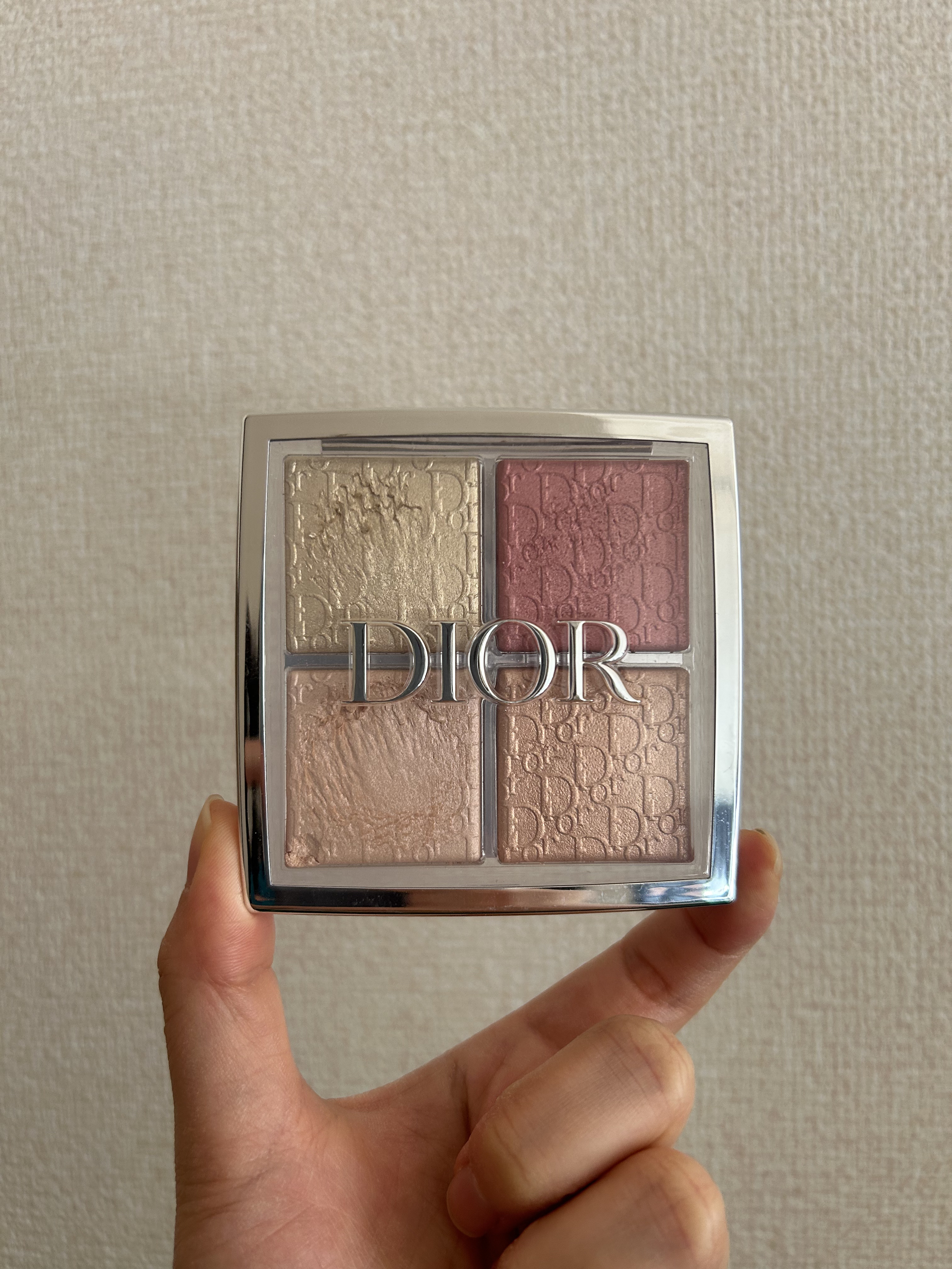 ディオール バックステージ フェイス グロウ パレット/Dior/ハイライトを使ったクチコミ（1枚目）
