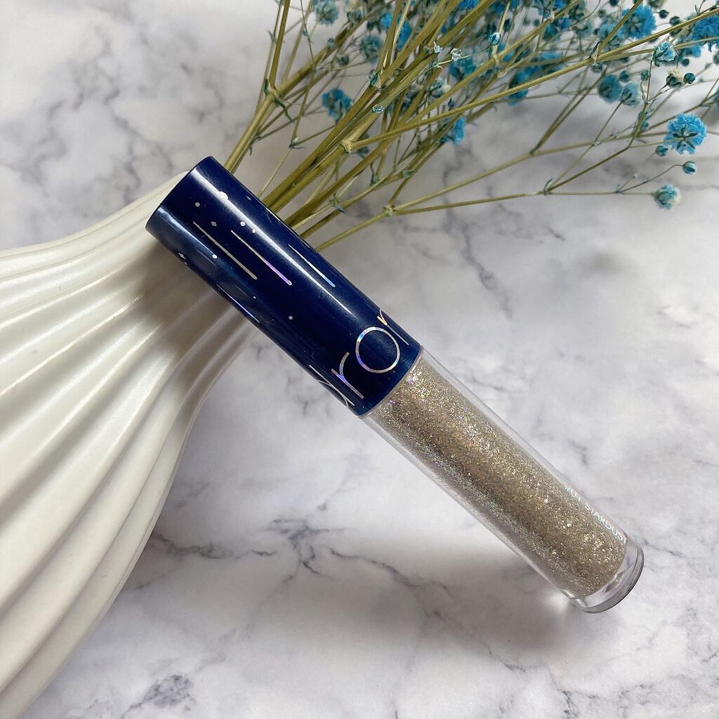 リキッド グリッター シャドウ/rom&nd/グリッターを使ったクチコミ（2枚目）