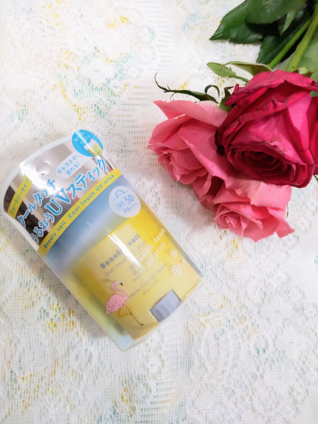 クールタッチUVスティック /Beauty veil/日焼け止めスティックを使ったクチコミ（1枚目）