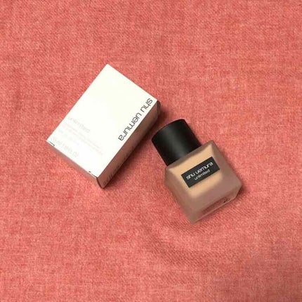 (旧)アンリミテッド ラスティング フルイド/shu uemura/リキッドファンデーションを使ったクチコミ(1枚目)