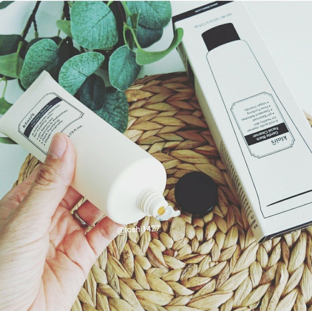 ジェントルブラックフェイシャルクレンザー(140ml)/Klairs/洗顔フォームを使ったクチコミ（2枚目）