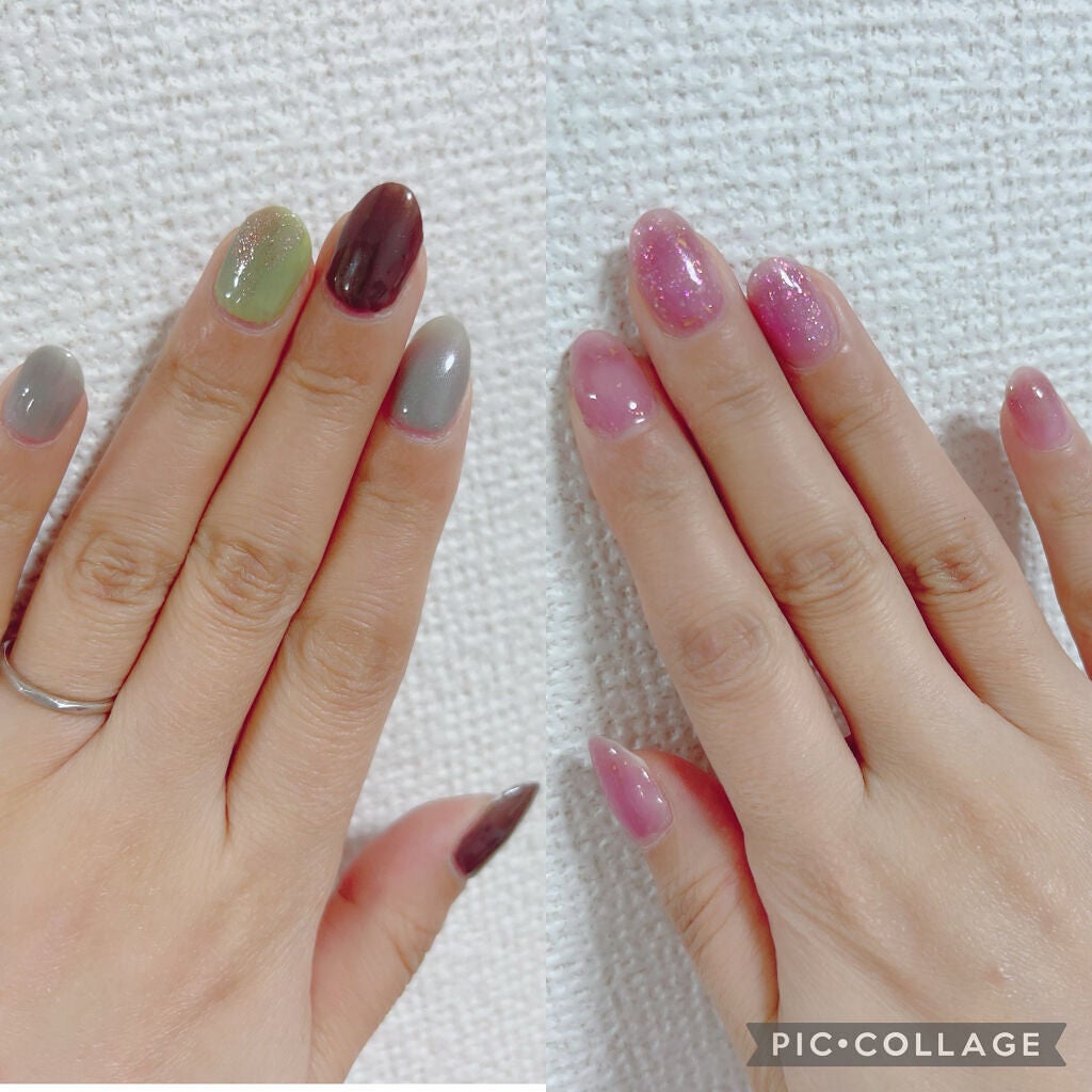 BRG ジェルネイル/DAISO/ジェルネイルを使ったクチコミ(1枚目)