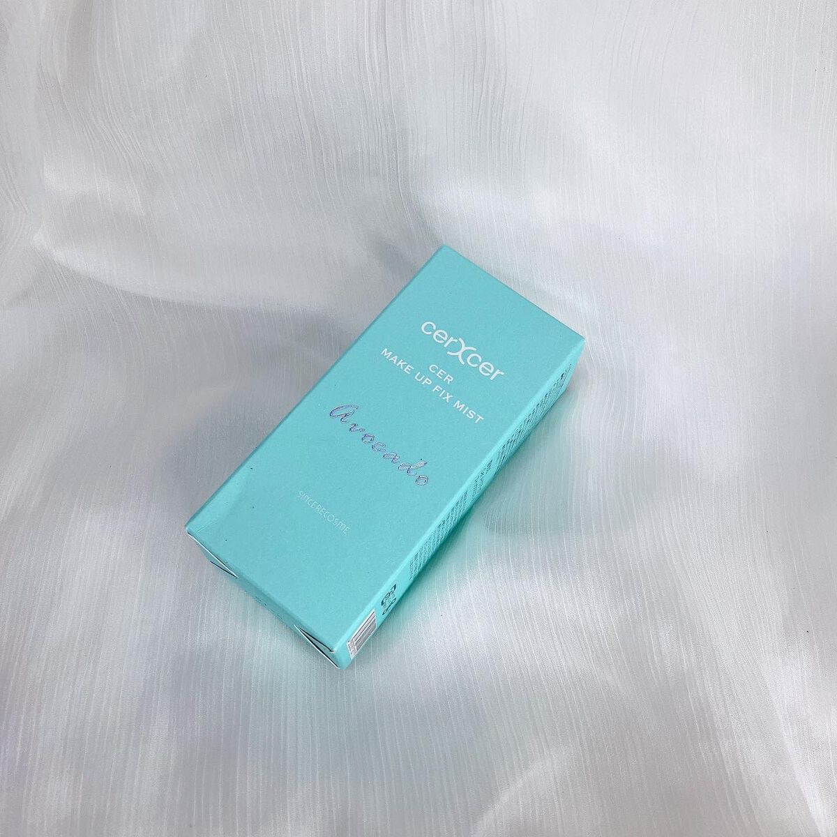 メイクアップフィックスミスト/cerXcer/フィックスミストを使ったクチコミ（3枚目）