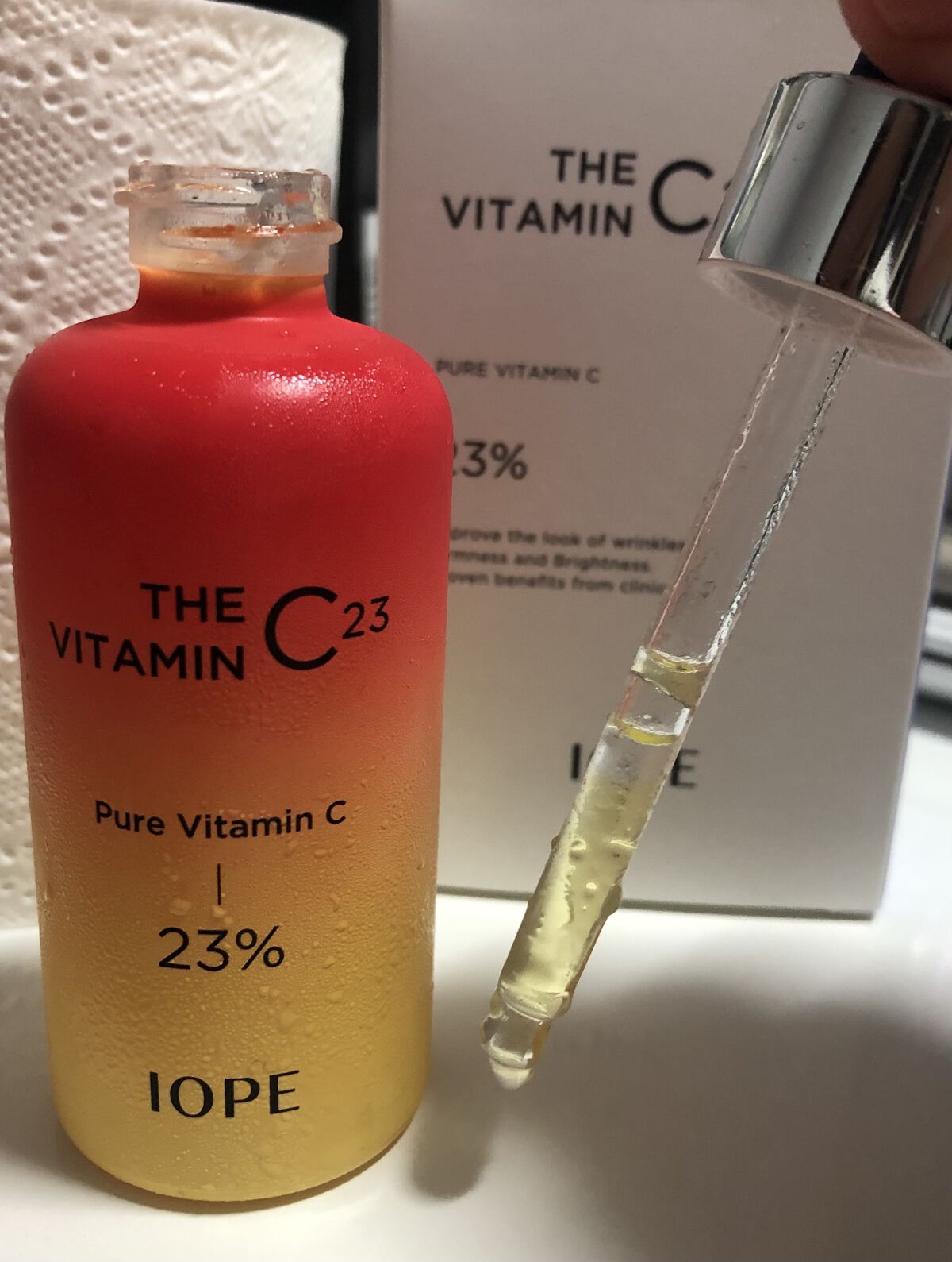 ザビタミンC23/IOPE/美容液を使ったクチコミ（2枚目）