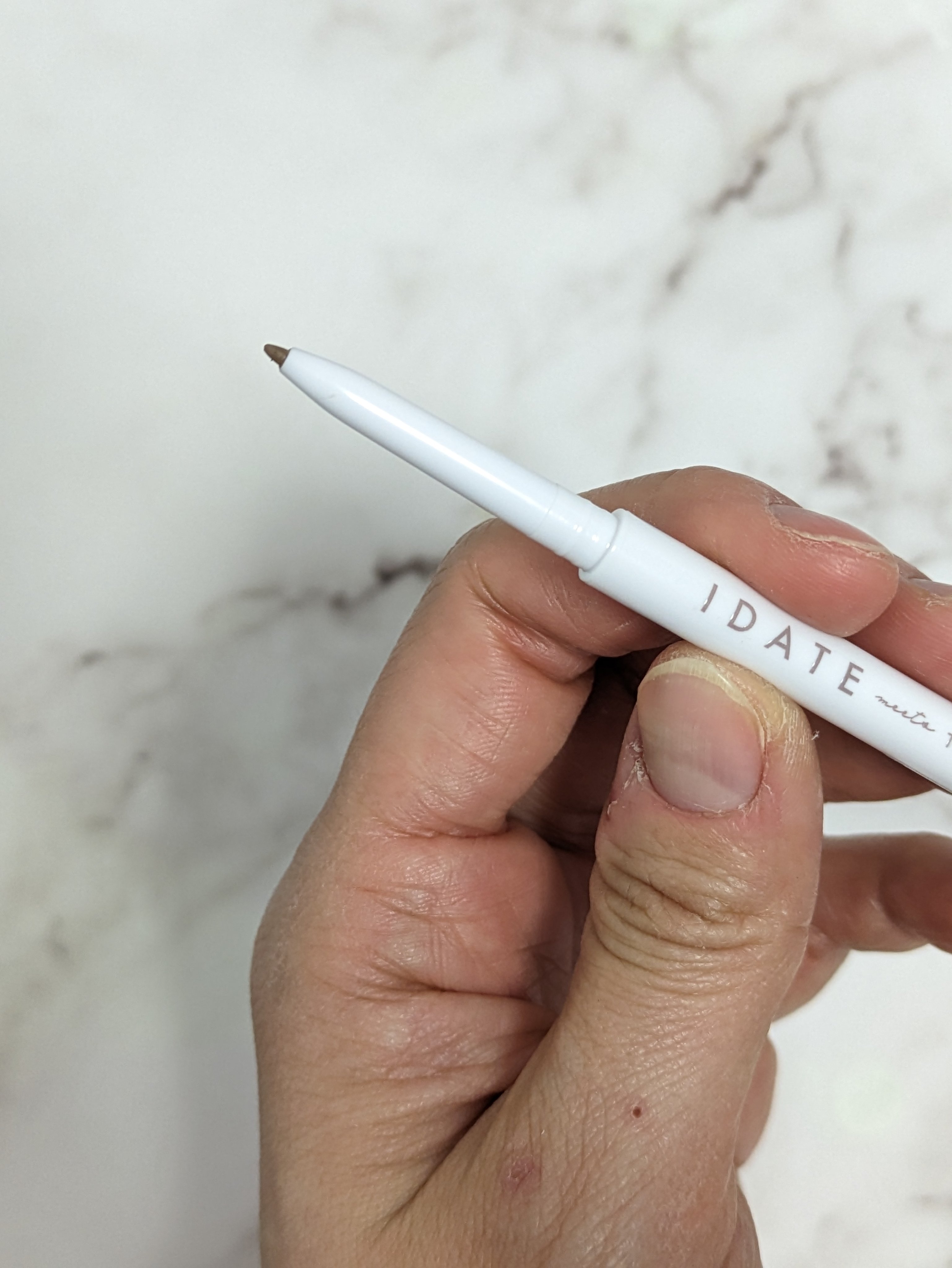 アイデイト　アイブロウペンシル 01 ライトブラウン/IDATE/アイブロウペンシルを使ったクチコミ（2枚目）