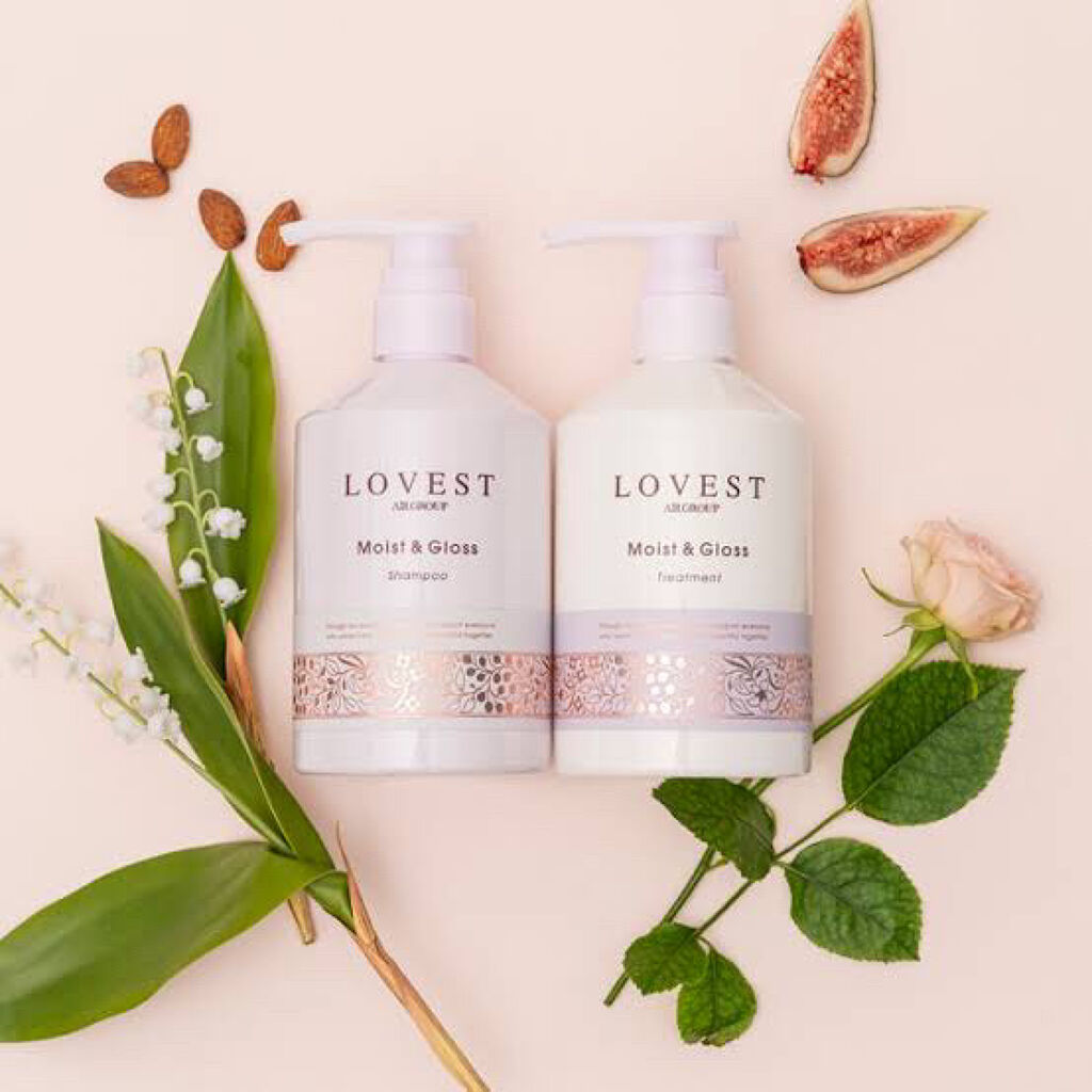 エアリーアンドグロス シャンプー／トリートメント /LOVEST by air Salon Quality Hair Care/市販シャンプーを使ったクチコミ（1枚目）