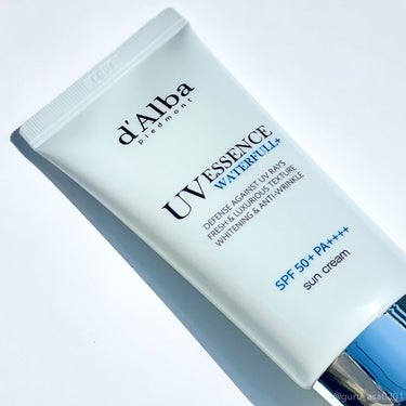 #PR #dalba #ダルバ
商品提供いただきました！

ウォータフルエッセンスサンクリーム 50ml
SPF50+,PA++++

酸化亜鉛フリー、紫外線吸収剤タイプ！
UVカットからブルーライトカ