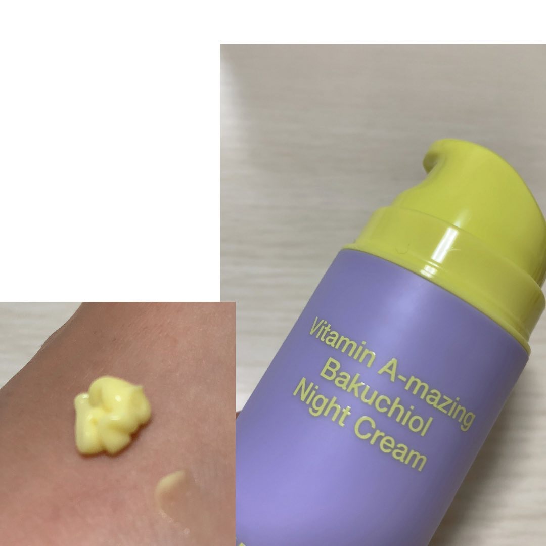 ビタミンA-mazingバクチオールナイトクリーム/By Wishtrend/フェイスクリームを使ったクチコミ（2枚目）