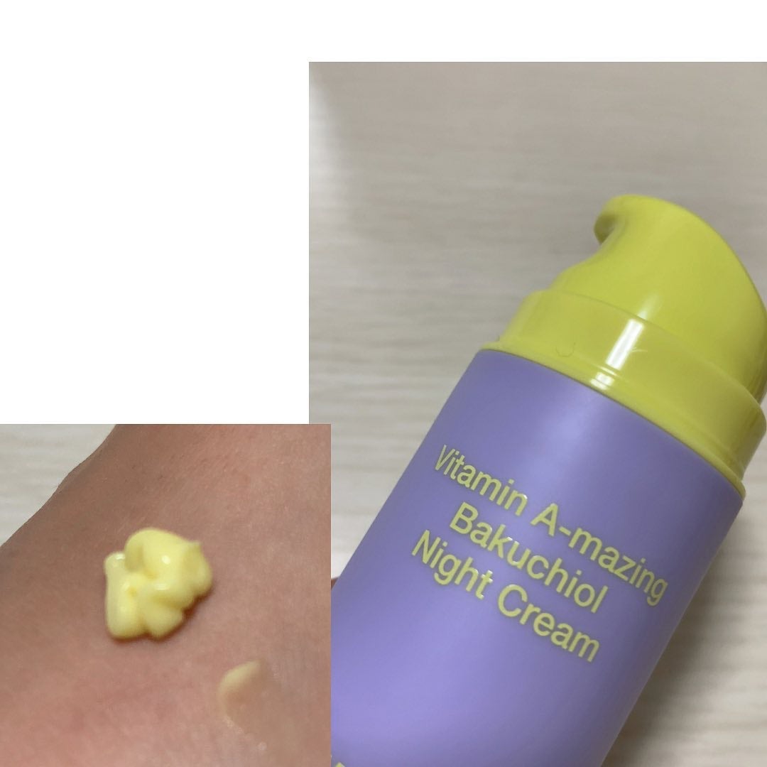 ビタミンA-mazingバクチオールナイトクリーム/By Wishtrend/フェイスクリームを使ったクチコミ(2枚目)