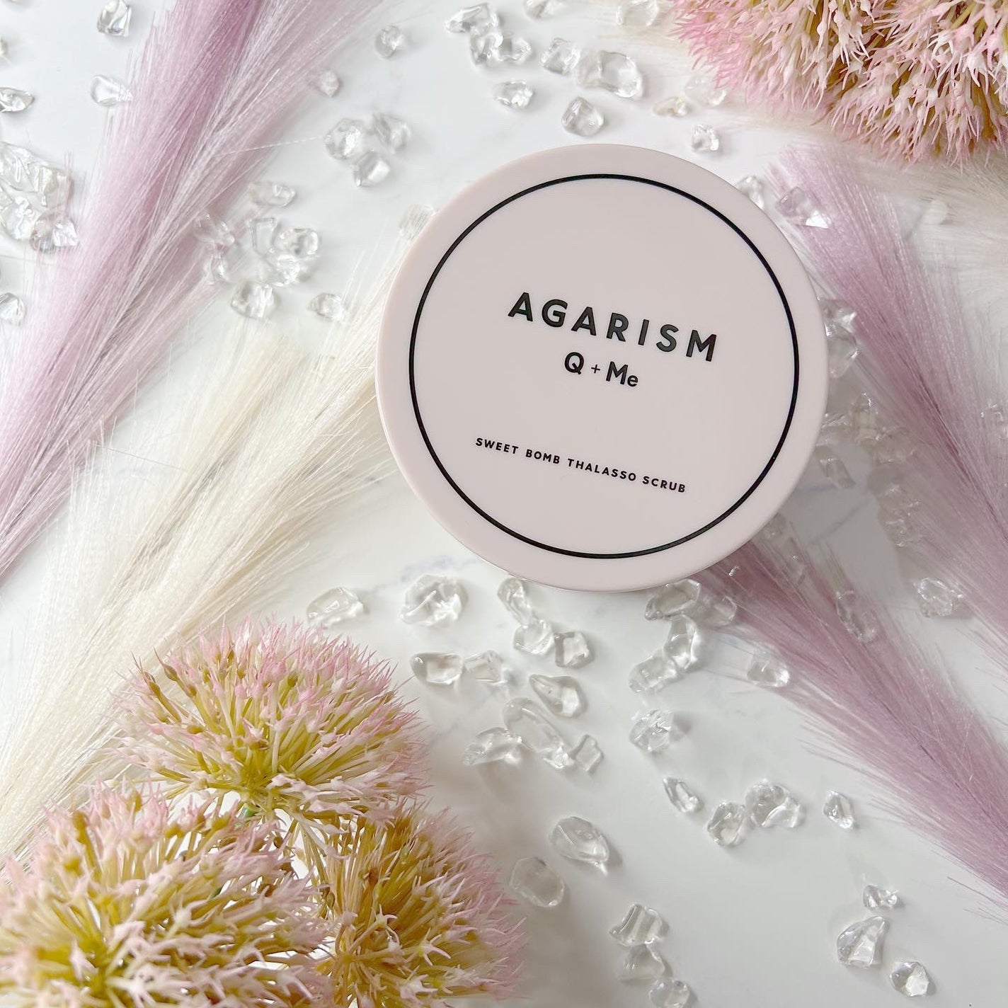 Q+Me スウィート ボム タラソ スクラブ/AGARISM/バスト・ヒップケアを使ったクチコミ(2枚目)