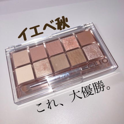 プロ アイ パレット/CLIO/アイシャドウパレットを使ったクチコミ(1枚目)