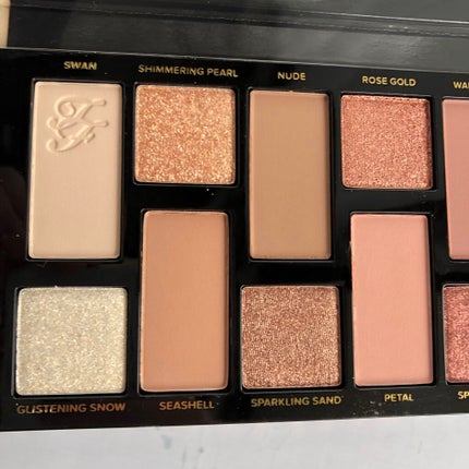 ボーン ディス ウェイ ザ ナチュラル ヌード アイシャドウ パレット/Too Faced/アイシャドウパレットを使ったクチコミ(3枚目)