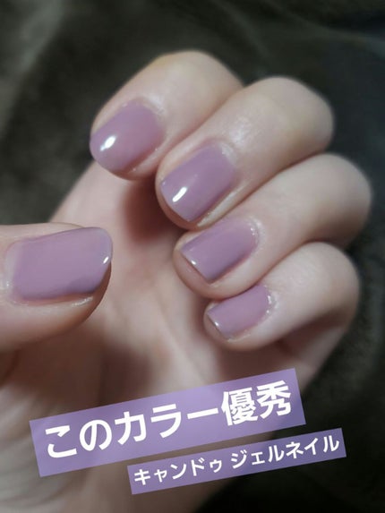 パル カラージェル/キャンドゥ/ジェルネイルを使ったクチコミ(1枚目)