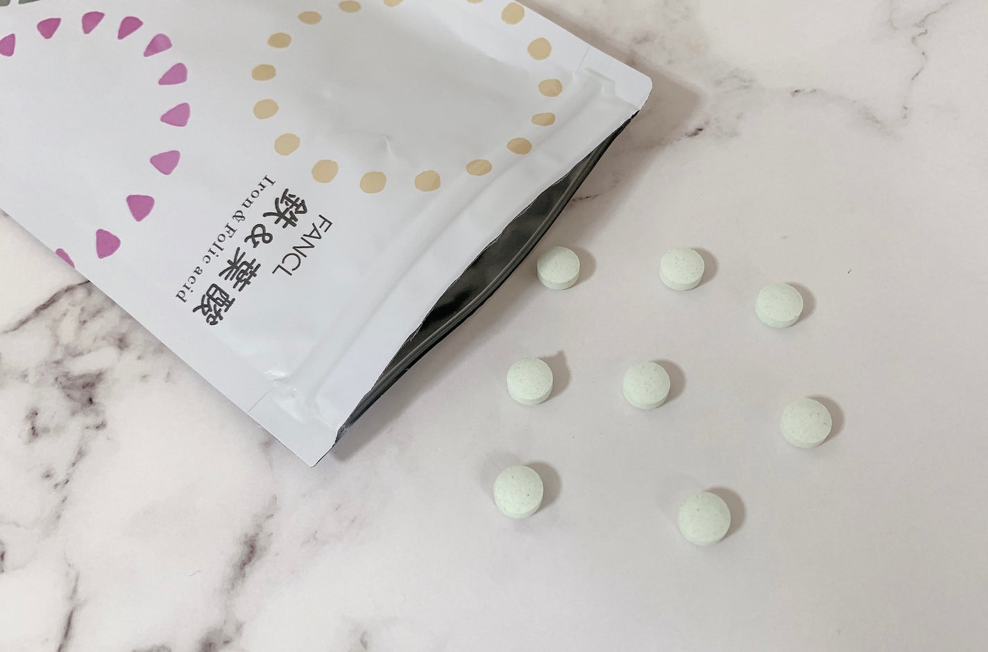 鉄&葉酸/ファンケル/健康サプリメントを使ったクチコミ(5枚目)