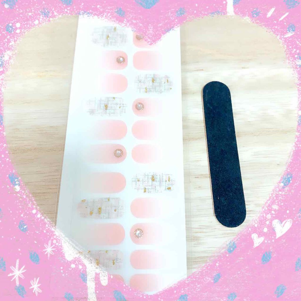 ネイルフィット ジェルネイルシール/GELATO FACTORY/ネイルシールを使ったクチコミ（3枚目）