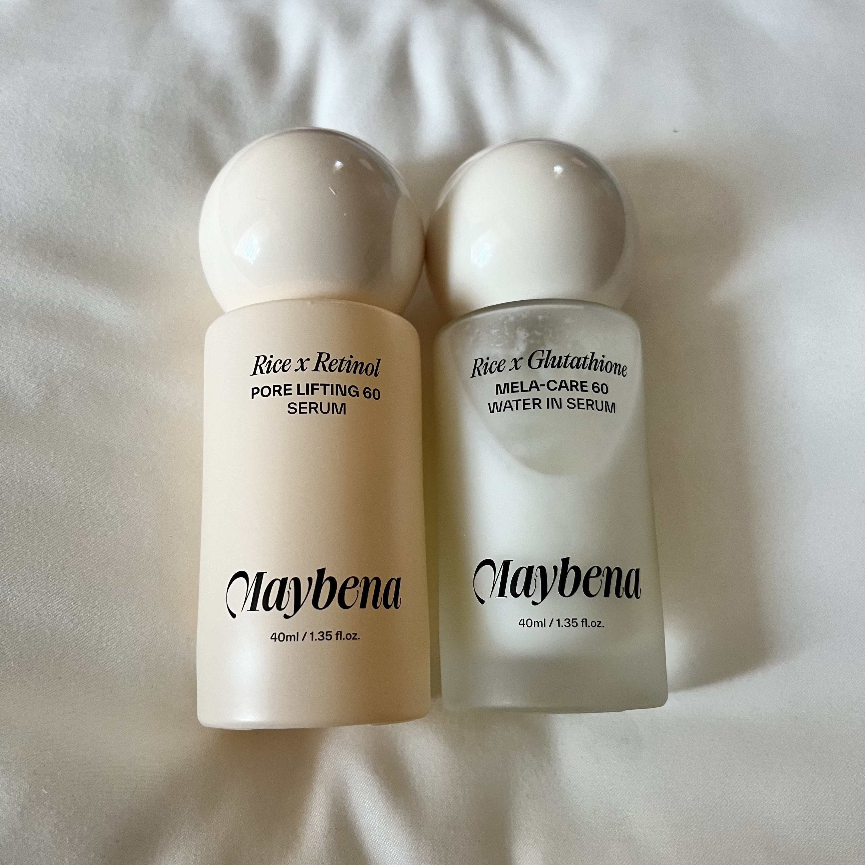 ライスX グルタチオン メラケアー60 ウォーターインセラム/MAYBENA/美容液を使ったクチコミ（1枚目）