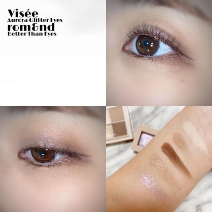 ベターザンアイズ ミュージックシリーズ/rom&nd/アイシャドウパレットを使ったクチコミ(2枚目)