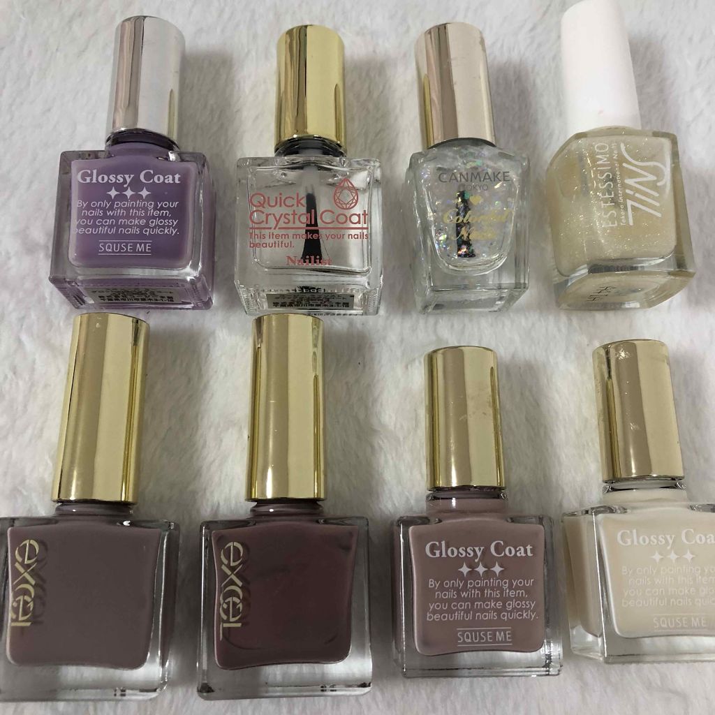 グロッシーコート/スキューズミー/オールインワンネイルを使ったクチコミ（2枚目）