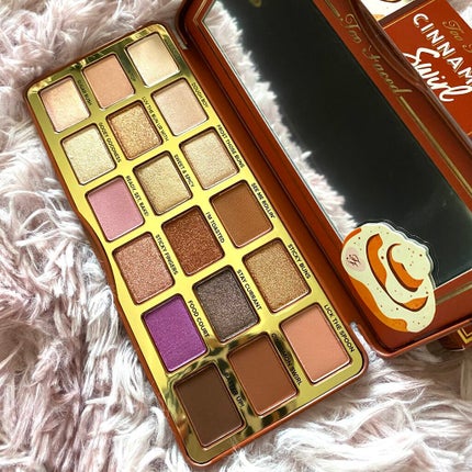 シナモン スワール アイシャドウ パレット/Too Faced/アイシャドウパレットを使ったクチコミ(2枚目)