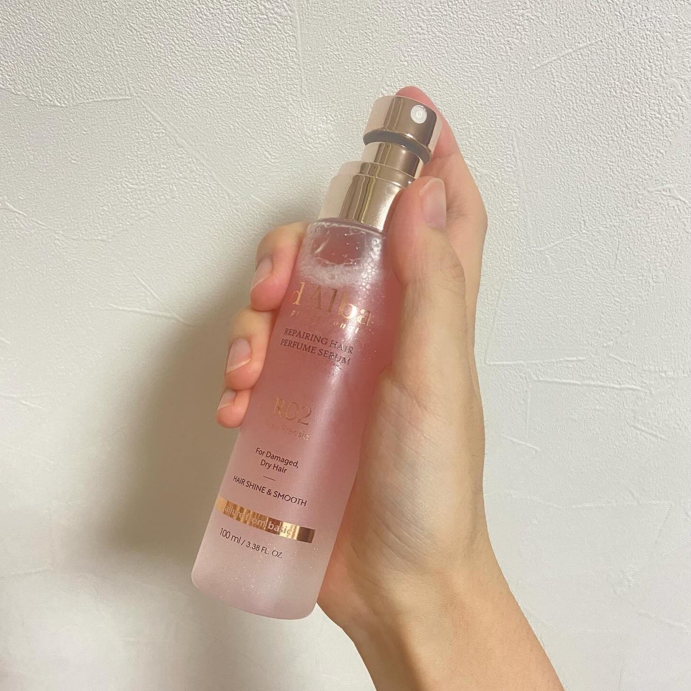 プロフェッショナルリペアリングヘアパヒュームセラム/ダルバ/ヘアミストを使ったクチコミ(2枚目)