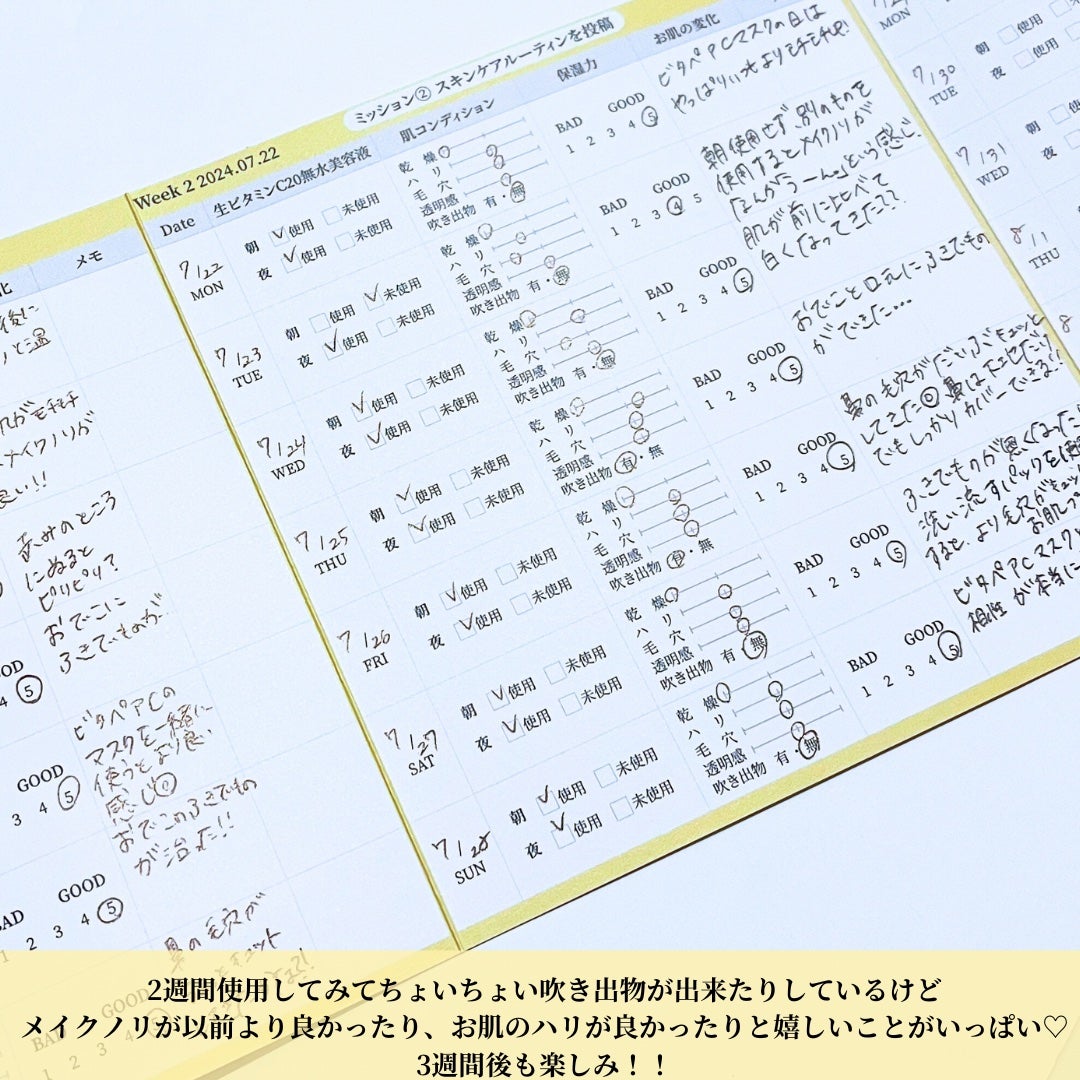 ビタペアC ビタレチ美容液/ネイチャーリパブリック/美容液を使ったクチコミ(4枚目)