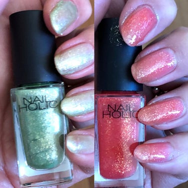 ネイルホリック Juicy color OR212/ネイルホリック/マニキュアを使ったクチコミ（3枚目）