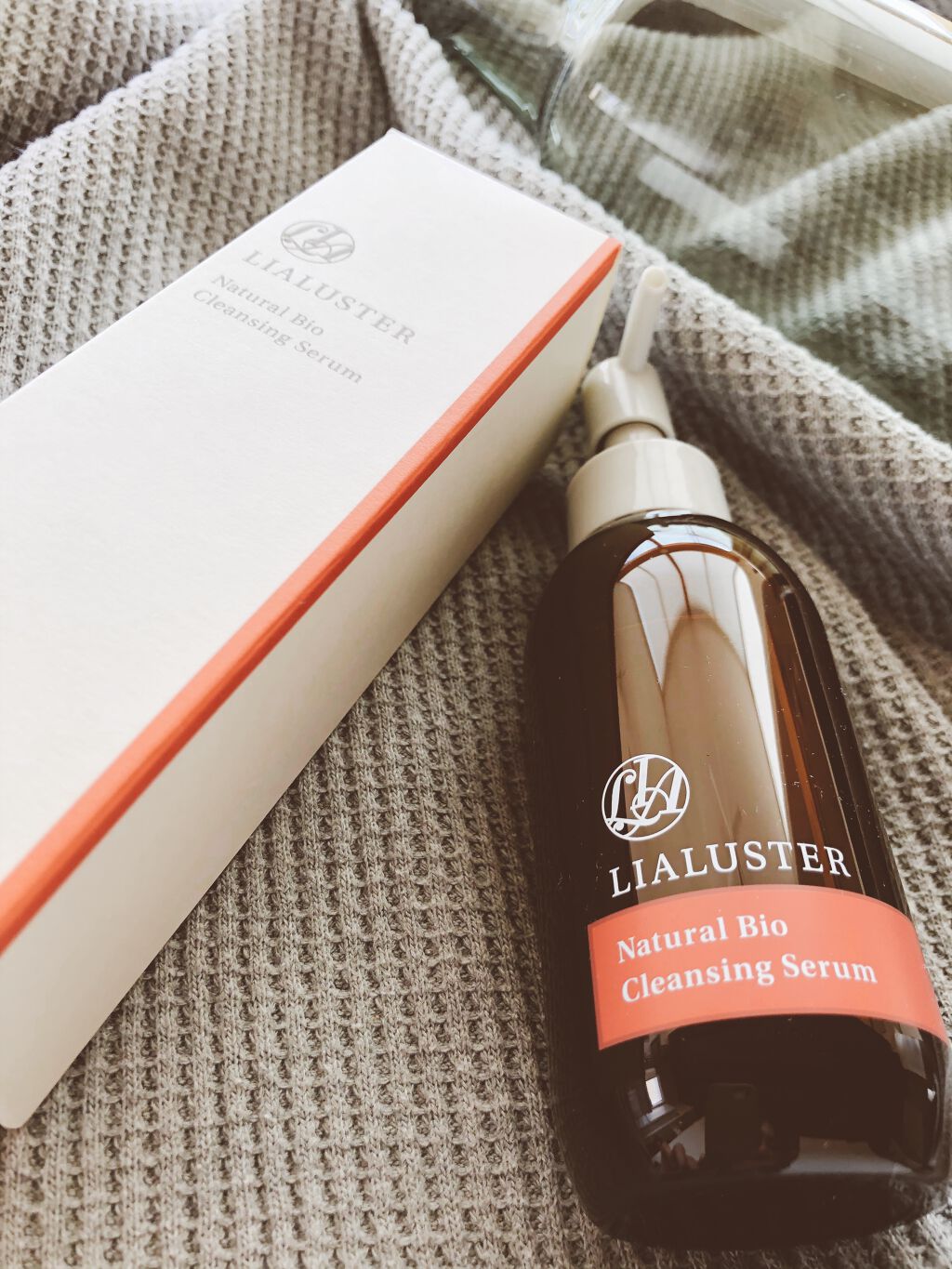 ナチュラルビオ クレンジングセラム/LIALUSTER/クレンジングウォーターを使ったクチコミ(1枚目)