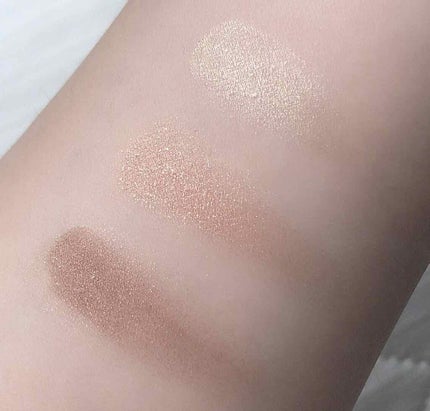 トーンアップアイシャドウ/CEZANNE/アイシャドウパレットを使ったクチコミ(3枚目)