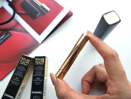 ルージュ アリュール レクストレ/CHANEL/口紅を使ったクチコミ(3枚目)