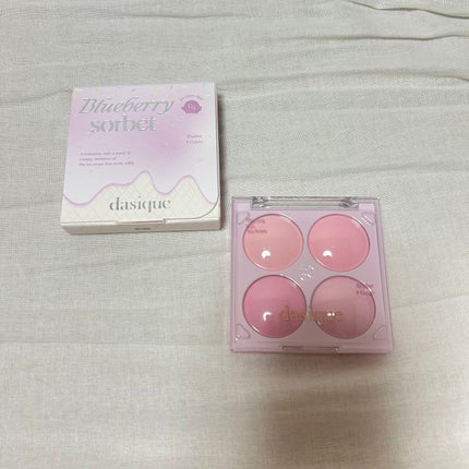 ブレンディングムードチーク/dasique/パウダーチークを使ったクチコミ(4枚目)