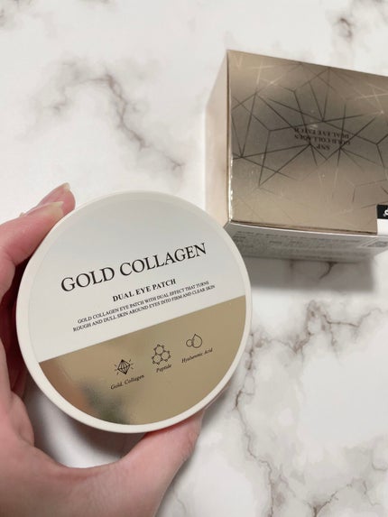 GOLD COLLAGEN DUAL EYE PATCH/SNP/アイケア・アイクリームを使ったクチコミ(1枚目)