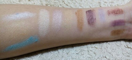 DAY TO NIGTHT la.colorsアイシャドウ/サンキューマート/アイシャドウパレットを使ったクチコミ(3枚目)